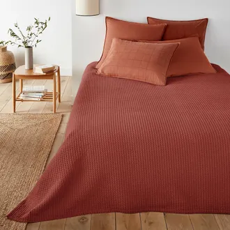 La Redoute Interieurs Bedsprei in gewassen katoen, Waffle