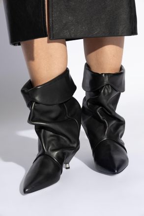 Isabel Marant Heeled Ankle Boots Edrik, Womens, Black