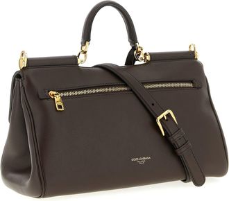 Dolce & Gabbana Top Handle Bag - Brown