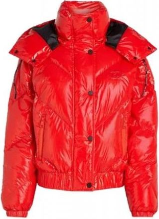 Karl Lagerfeld Dames, Jassen, Rood, Maat: XS Polyamide