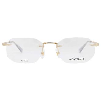 Montblanc Demo Geometric Mens Eyeglasses MB0307O 001 54