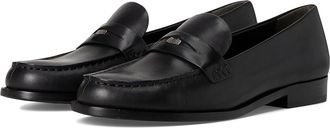 Tory Burch Classic Penny Loafer Womens Flat Shoes Perfect Black : 7.5 M, Leather