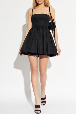 Alaia Strap Dress, Womens, Black