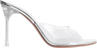 Amina Muaddi Alexa Pvc Mules