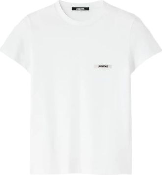 Jacquemus T-shirt con applicazione - Bianco