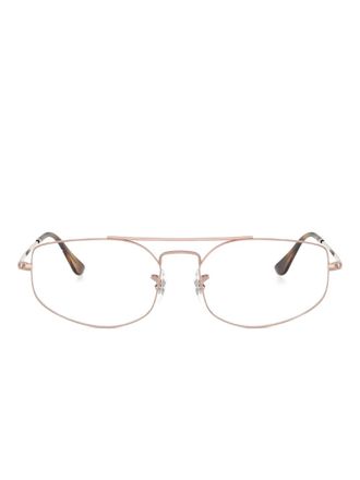 Ray-Ban Occhiali Explorer 5 in metallo - Rosa