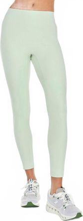 Bandier Bella Bonded Leggings In Aqua Glass