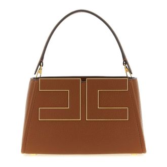 Elisabetta Franchi Dames, Tassen, Bruin, Maat: ONE Size Zijde