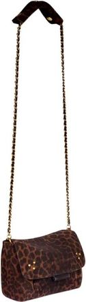 Jerome Dreyfuss Lulu S Crossbody Bag - Dames - Schoudertassen - Bruin - ONE Size - Katoen - Tassen