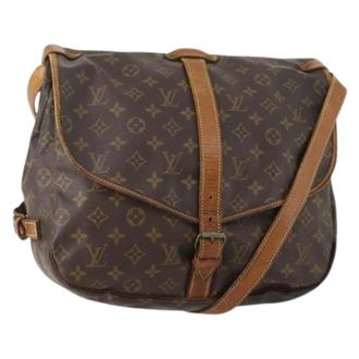 Louis Vuitton Pre-owned Cross Body Bags, female, Brown, Size: ONE SIZE Pre-owned Monogram Canvas Shoulder Bag