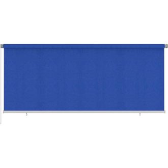 vidaXL Persiana Enrollable De Jard&iacute;n Hdpe Azul 350x140 Cm Vidaxl