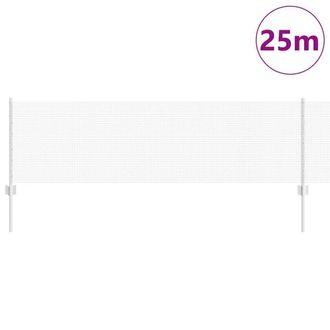 Berkfield Home Modern Welded Wire Fence with 11 U Posts Silver 0.6x25 m Steel