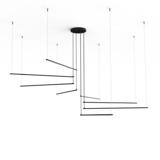 Lumicom Radius Lampara De Techo 8x Monocolor Brillo