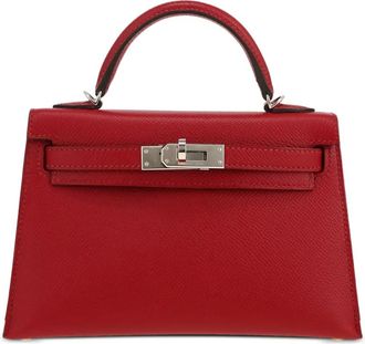 Herm&egrave;s 2021 Kelly 20 shopper - Rood