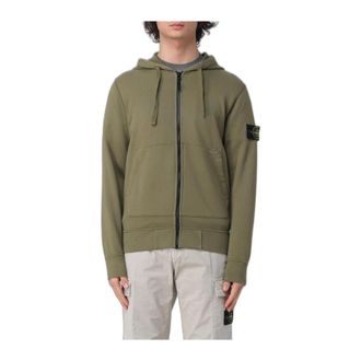 Stone Island Zip-throughs - Heren - Vesten met rits - Groen - XL - Hoodies & sweatvesten