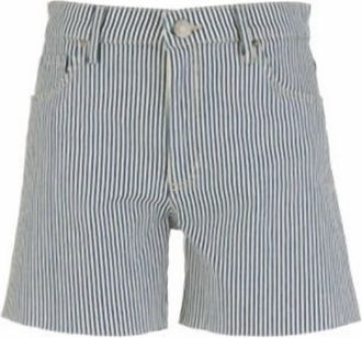 Kut from the Kloth Womens Jane High Rise Long Shorts In Blue