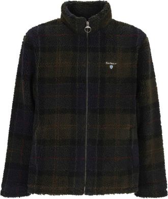 Barbour Tartan Fleece Zip Through