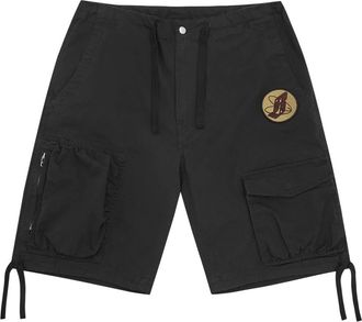 Billionaire Boys Club Zwarte Cargo Shorts met Geborduurd Logo - Heren - Korte Broeken - Zwart - M - Katoen - Korte Broeken