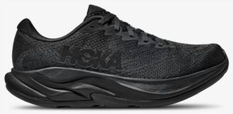 Hoka One One Womens Rincon 4 Running Shoe In Black/black