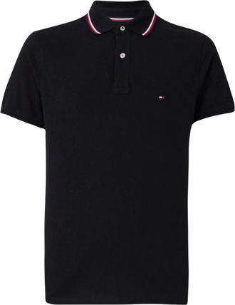 Tommy Hilfiger Klassiek poloshirt - Heren - Polos - Zwart - S - Katoen - Tops