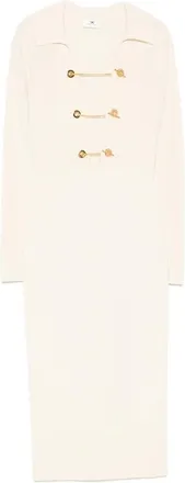 Elisabetta Franchi Mujer, Vestidos, Beige, Talla: XL