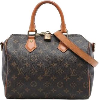 Louis Vuitton Pre-owned Speedy Bandouliere 25 - Dames - Vintage Handtas - Bruin - ONE Size - Leer - Vintage