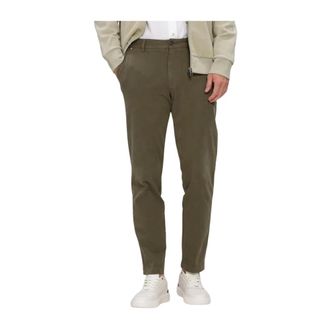 HUGO BOSS Broeken, Heren, Groen, W33 L32, Katoen, H-Kaiton 1 Chino
