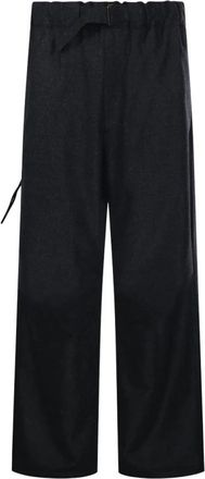 Darkpark Jordan Relax Fit Trouser - Heren - Wijde Broeken - Grijs - M - Katoen - Broeken
