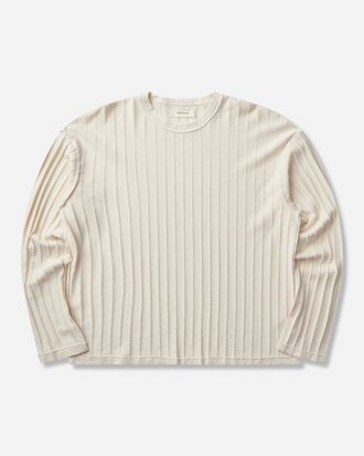Mfpen Men s Round Neck Sweater Ecru