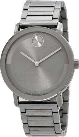 Movado Bold Evolution Quartz Grey Dial Unisex Watch 3601096