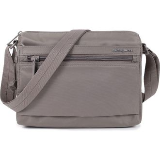 Hedgren Eye RFID Water Repellent Shoulder Bag in Sepia at Nordstrom Rack