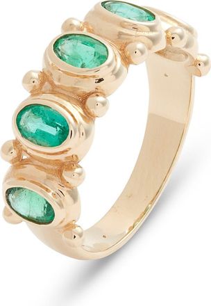 Anzie Mediterranean Moonstone Ring in Green at Nordstrom, Size 7