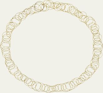 Buccellati 18K Yellow Gold Hawaii Short Necklace