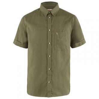 Fj&auml;llr&auml;ven &Ouml;vik Travel Shirt S/S Hemd f&uuml;r Herren | oliv