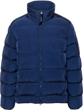C.P. Company Chrome-R jacket - men - Polyester/Polyamide/Polyamide/Duck Down/Feather Down - M - Blue