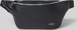 Calvin Klein Bauchtasche in Leder-Optik in Black, Größe 1