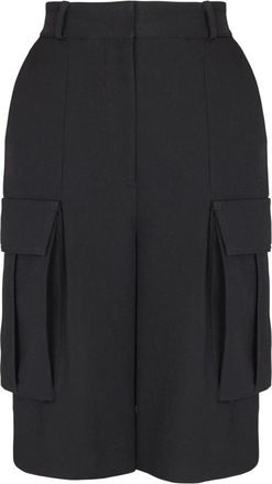 Balmain Mujer, Pantalones cortos, Negro, Talla: L