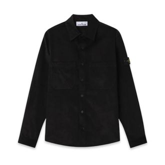 Stone Island Compass Shirt - male - Stone Island - Casual Shirts - Black - M - Shirts