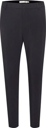 Inwear Marineblauwe Ribbroek - Dames - Slim Fit Broeken - Blauw - 2XL - Broeken