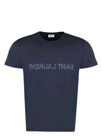Tシャツ・カットソー Saint Laurent Logo T-Shirt Saint Laurent Logo-printed T-shirt | Women's Clothing | Vitkac