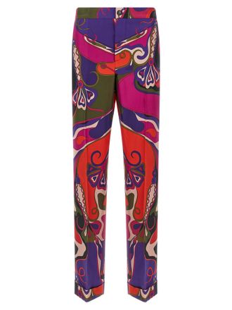 Emilio Pucci Womens Patterned Pants