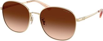 Coach HC7189 CDP39 900574 Womens Sunglasses Green Size 55