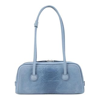 Marge Sherwood Dames, Tassen, Blauw, Maat: ONE Size Leer