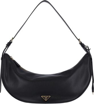 Prada Borsa A Spalla Grande Demi-Lune