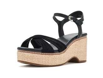 Naturalizer Dovie Womens Wedge Shoes Black Suede : 10.5 M (B)