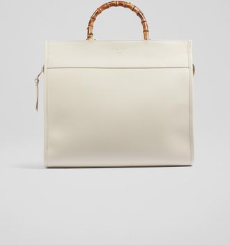 L.k. Bennett Womens Emely Tote, White - One Size