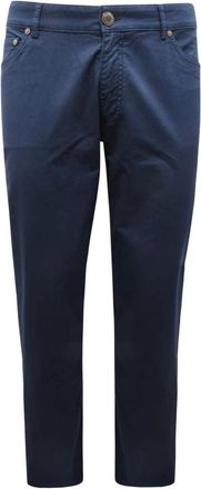 Etro 5-Pocket Broek Gemaakt in Itali&euml; - Heren - Chinos - Blauw - 3XL - Broeken