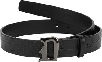 Dondup Cintura - Heren - Riemen - Zwart - 95 CM - Accessoires