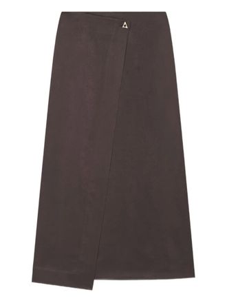 Áeron Gonna asimmetrica - Marrone