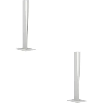 Loops 2 PACK Stylish Grey Table Lamp for Modern Indoor Home Decor